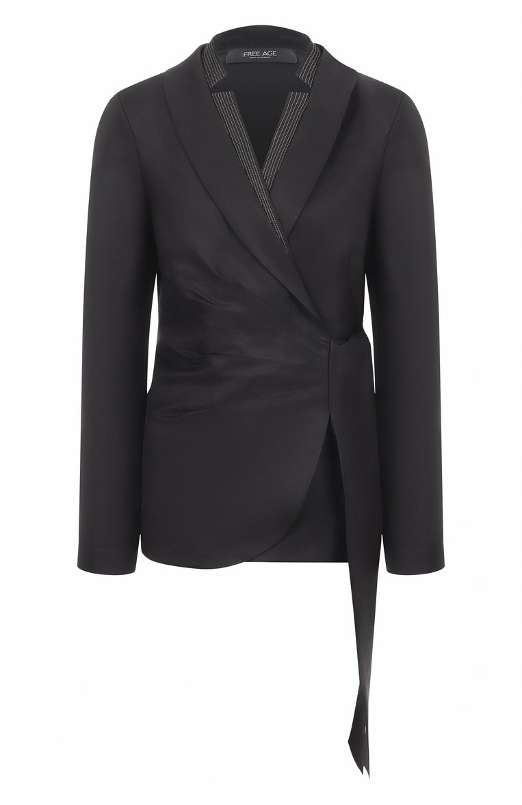 Жакет из вискозы и льна FREEAGE, арт. WS25.JK109.2070.900, фото 1