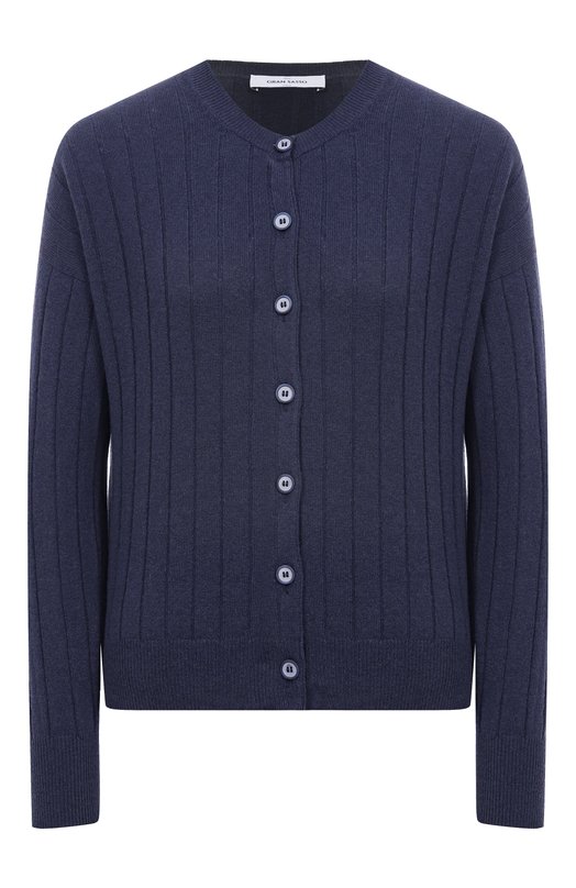 Кардиган из шерсти и вискозы Gran Sasso 54237/12832 Синий 54237/12832