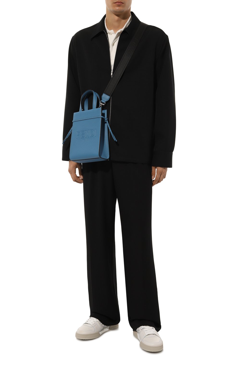 Сумка fendi roma go to mini FENDI синего цвета по цене 199500 руб., арт. 7VA584 AMAC, фото 7 Сумка fendi roma go to mini FENDI, арт. 7VA584 AMAC, фото 7