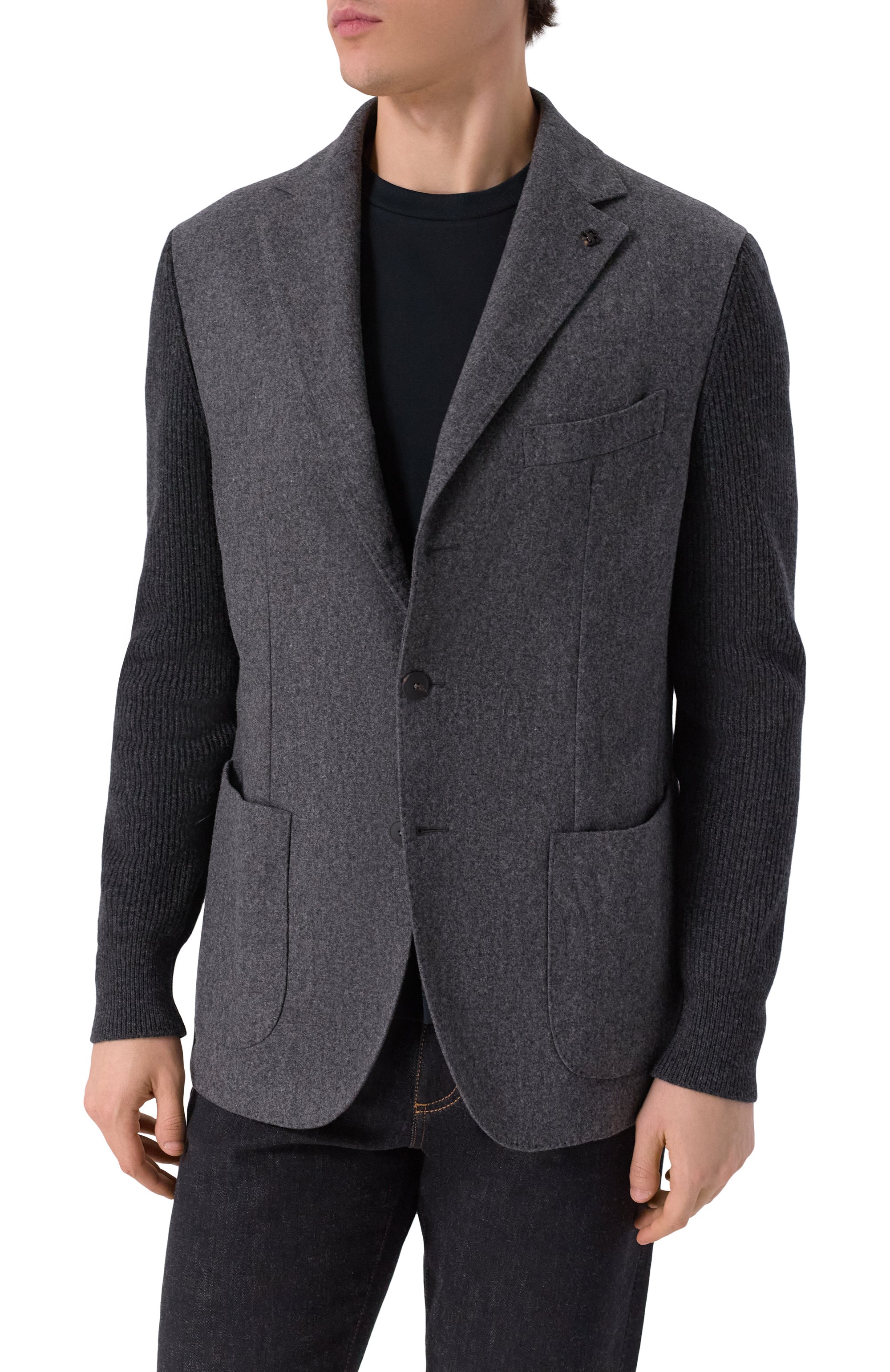 Шерстяной пиджак GRAN SASSO, арт. 23133/51320, фото 6
