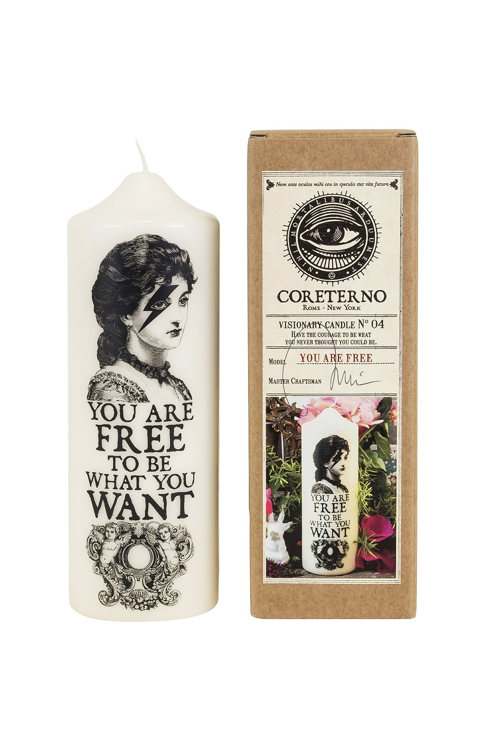 Свеча № 04 you are free (675g) CORETERNO, арт. CORVC004, фото 2