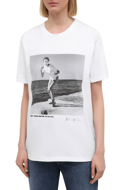 Хлопковая футболка WOLFORD, арт. 52805, фото 3