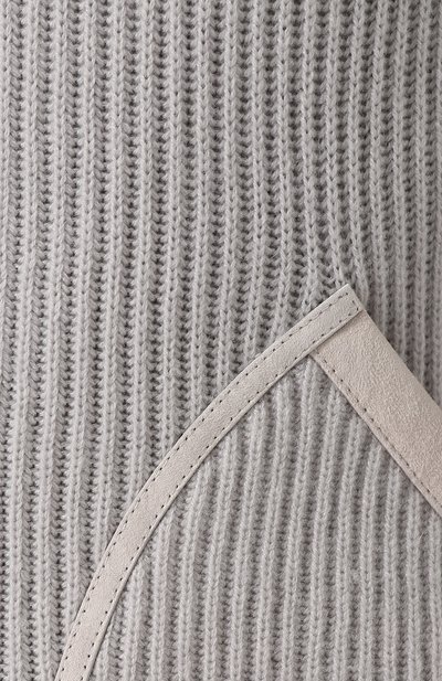 Вязаный кардиган из кашемира с отделкой из кожи TOM FORD, арт. BRK77/TFK457, фото 5