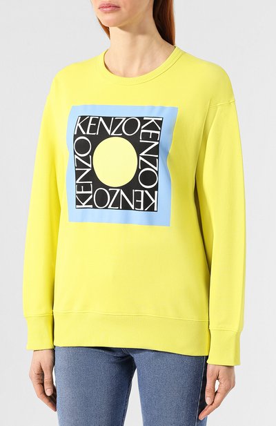 Хлопковый свитшот KENZO, арт. 2SW778951, фото 3
