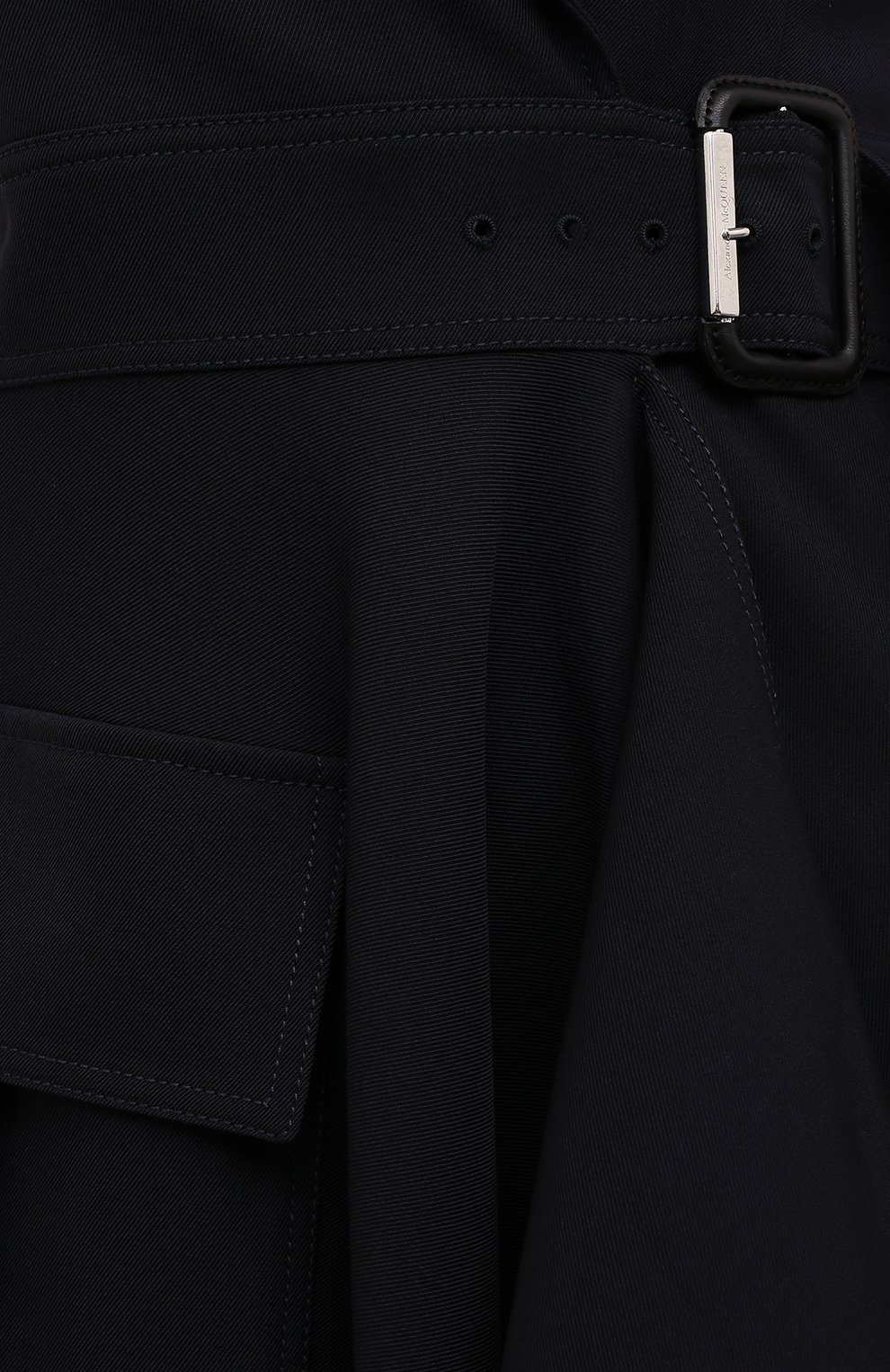 Платье из шерсти и хлопка ALEXANDER MCQUEEN, арт. 666319/QJACF, фото 5