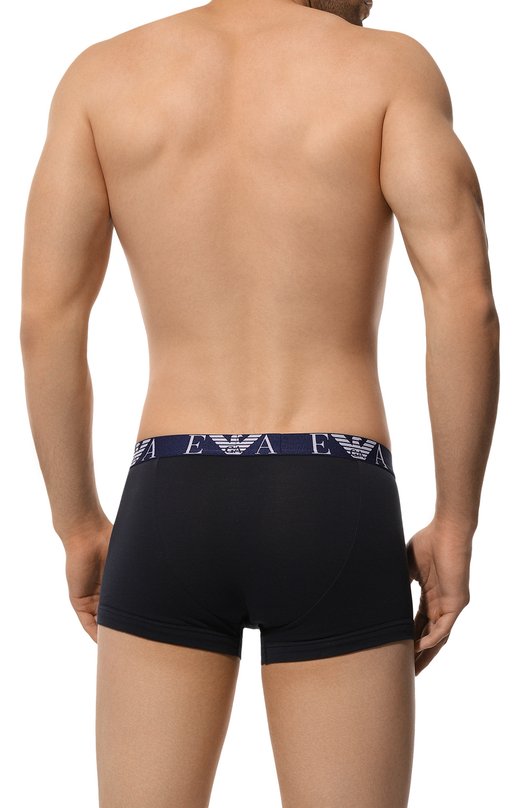 Комплект из трех боксеров Emporio Armani 111357/4F715 Синий  111357/4F715 Фото 3