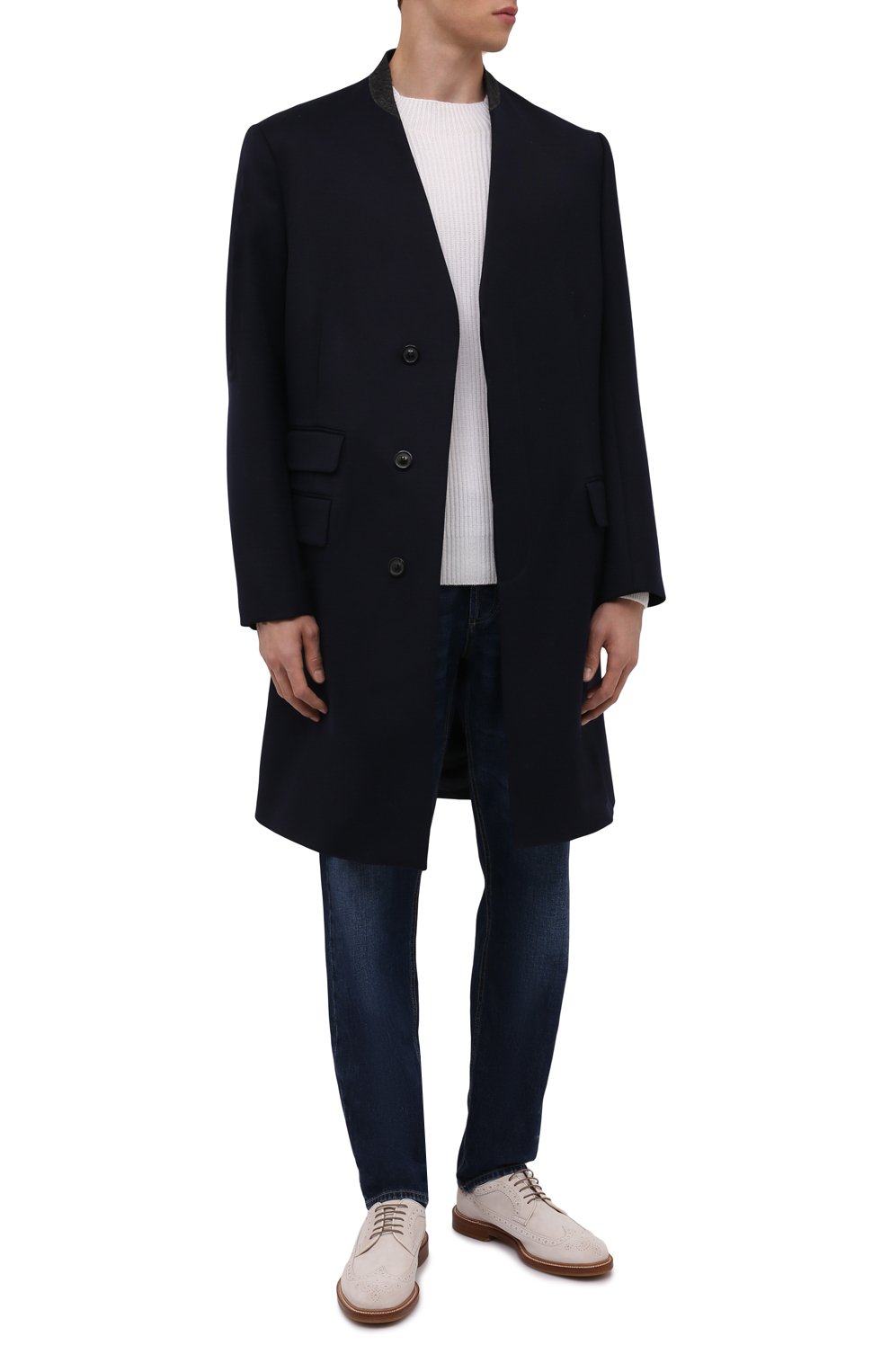 Замшевые дерби BRUNELLO CUCINELLI, арт. MZUS0FU834, фото 2