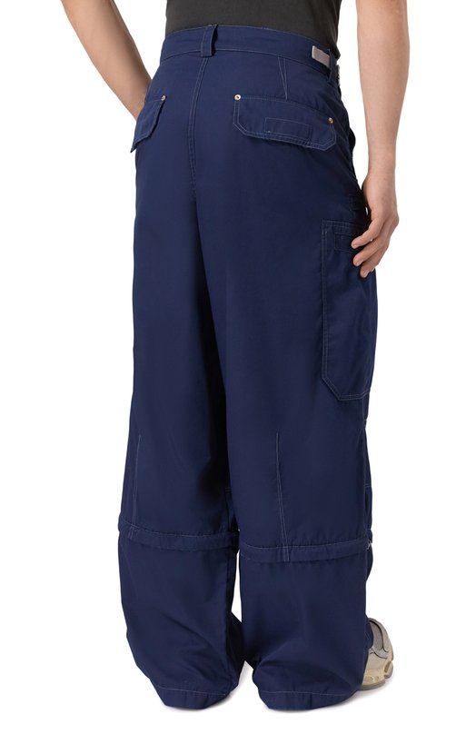 Брюки-карго Balenciaga 831383/TN043 Синий  831383/TN043 Фото 4