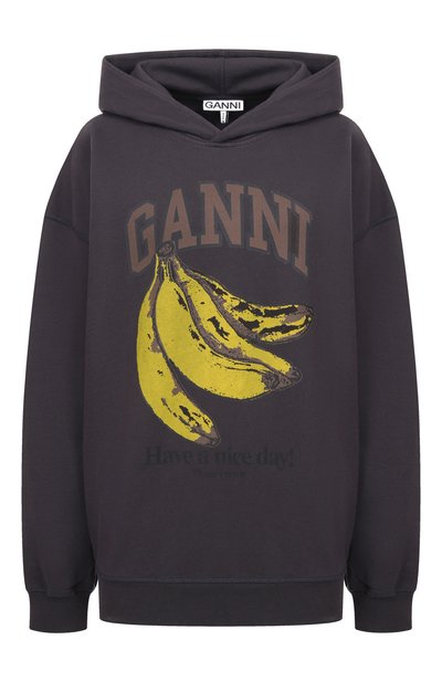 Женский хлопковый свитшот GANNI, арт. A1060025