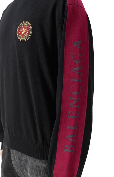 Хлопковый джемпер BALENCIAGA, арт. 849509/T3420, фото 5