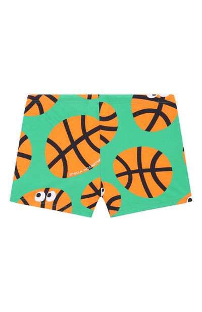 Плавки-шорты STELLA MCCARTNEY зеленого цвета по цене 9985 руб., арт. TYCP79, фото 2 Плавки-шорты STELLA MCCARTNEY, арт. TYCP79, фото 2