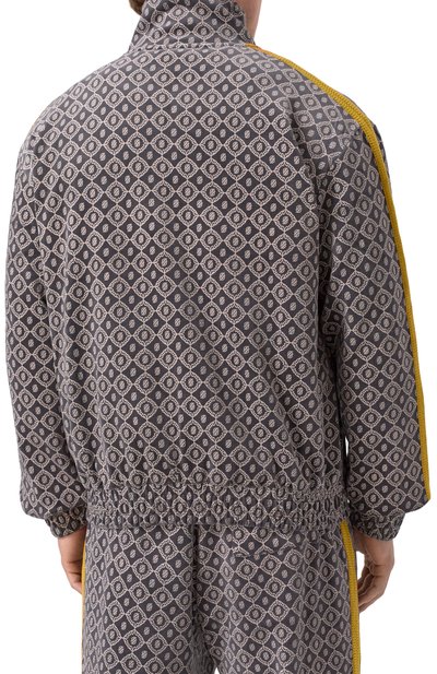 Хлопковая толстовка DROLE DE MONSIEUR серого цвета по цене 39950 руб., арт. E-SJ006-C0169-GY, фото 4 Хлопковая толстовка DROLE DE MONSIEUR, арт. E-SJ006-C0169-GY, фото 4