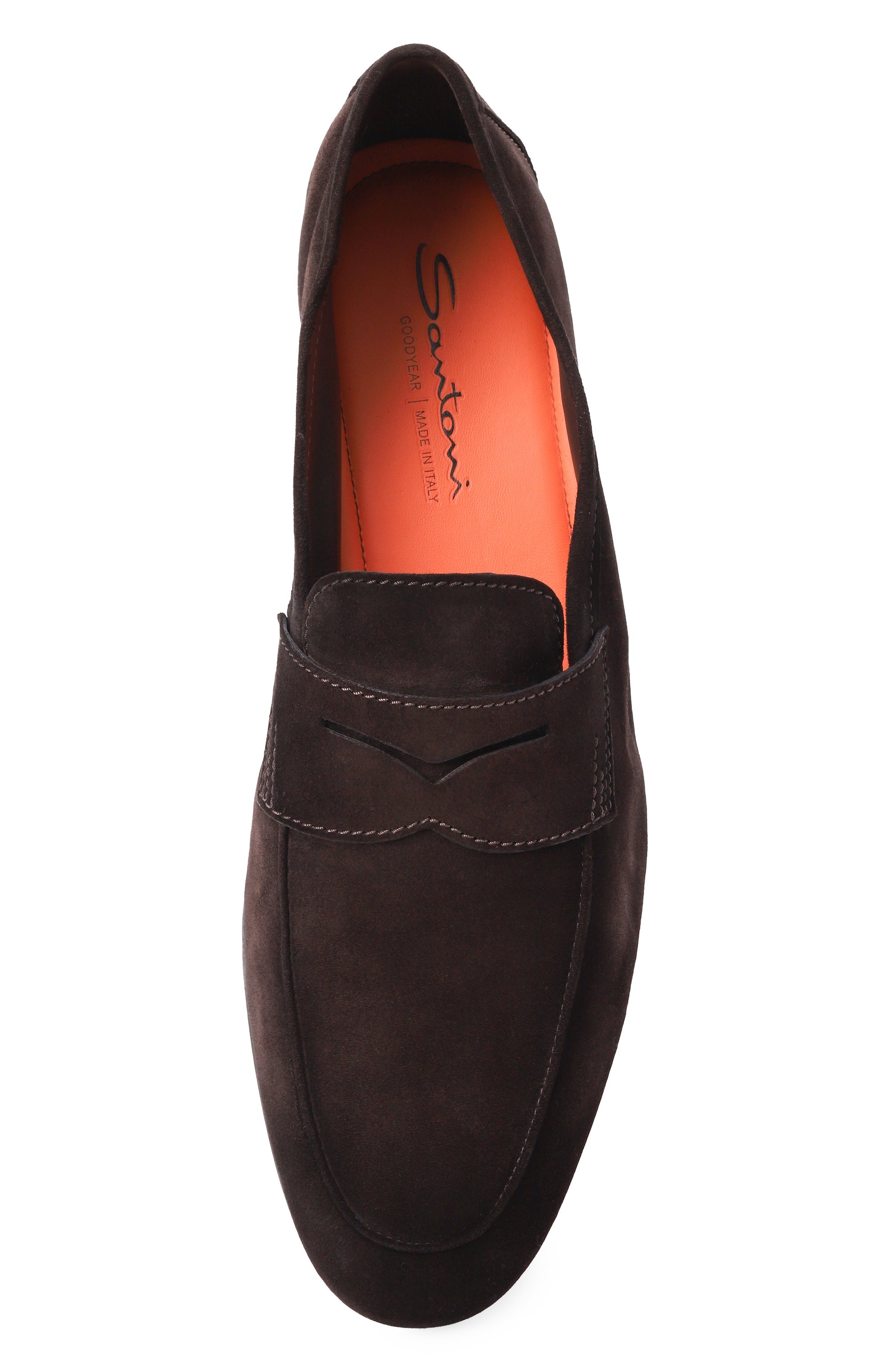 Замшевые пенни-лоферы carlo SANTONI, арт. MCNG18837SA4SEAA, фото 6