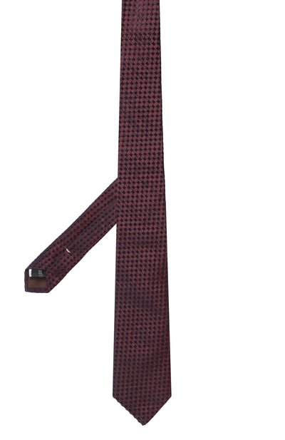 Галстук из шелка и хлопка CANALI, арт. 18/HJ04179, фото 3