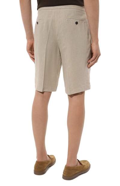 Льняные шорты ZEGNA, арт. UBI32A5/TB11136, фото 4