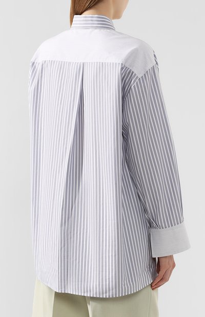 Хлопковая рубашка ERIKA CAVALLINI, арт. P0/P/P0SJ01, фото 4