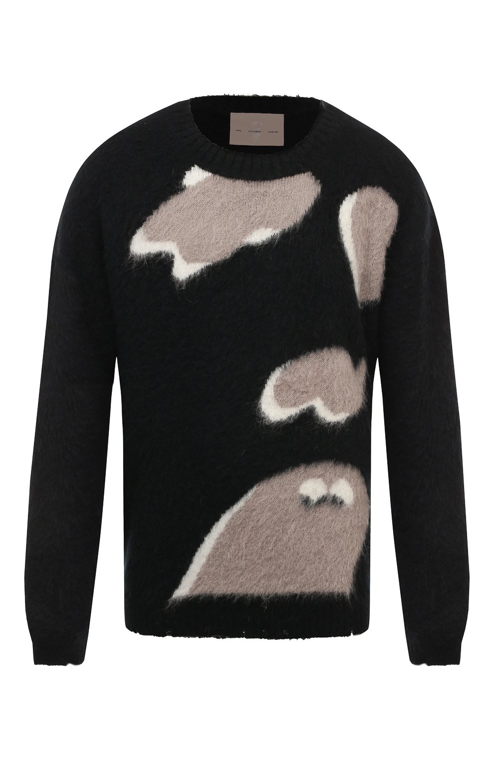 Свитер AN OTHER DATE черного цвета по цене 37400 руб., арт. F40DMAJP087, фото 1 Свитер AN OTHER DATE, арт. F40DMAJP087, фото 1