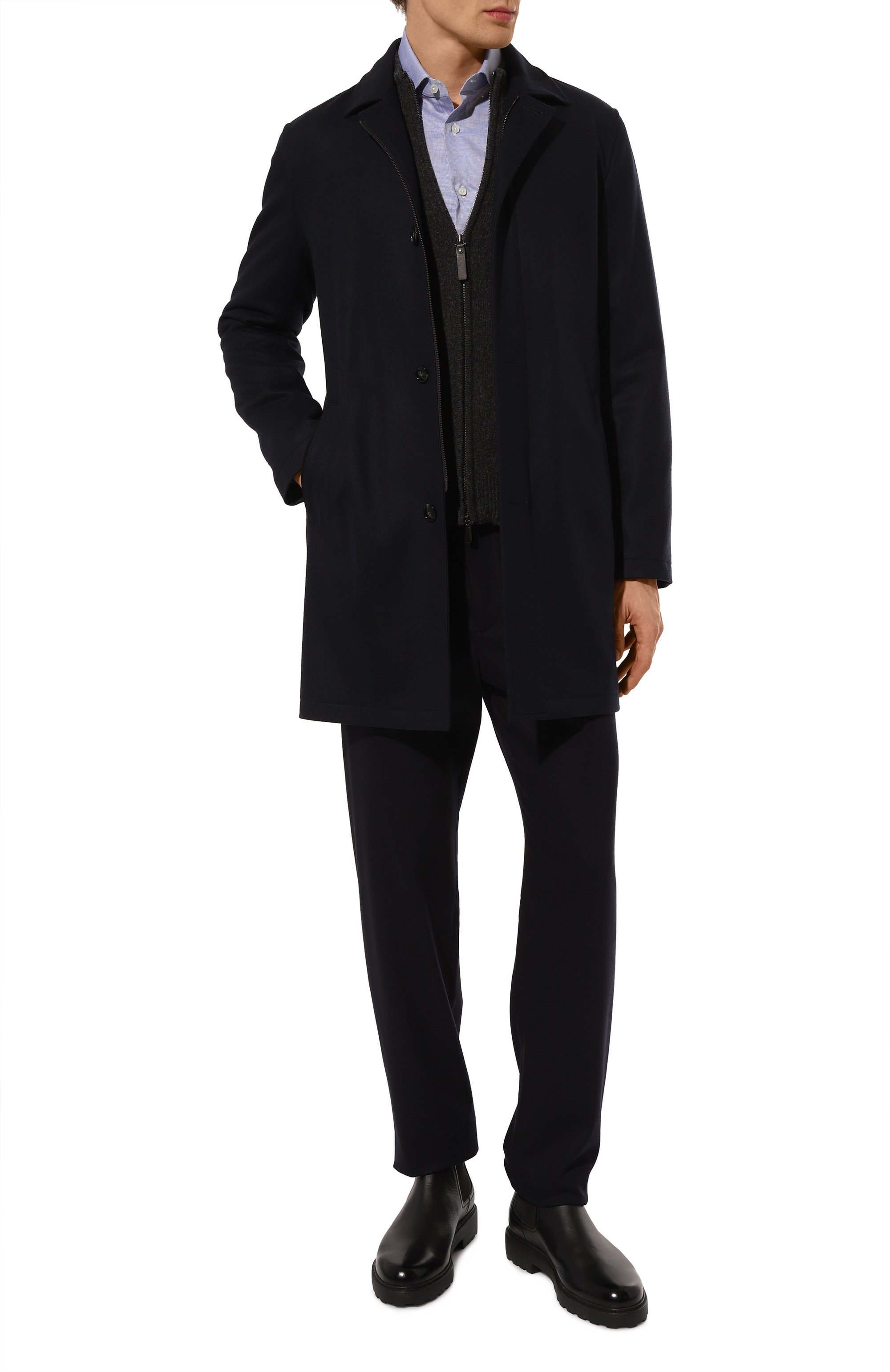 Хлопковая сорочка ZEGNA, арт. 501035A5/9MS0BA432, фото 2