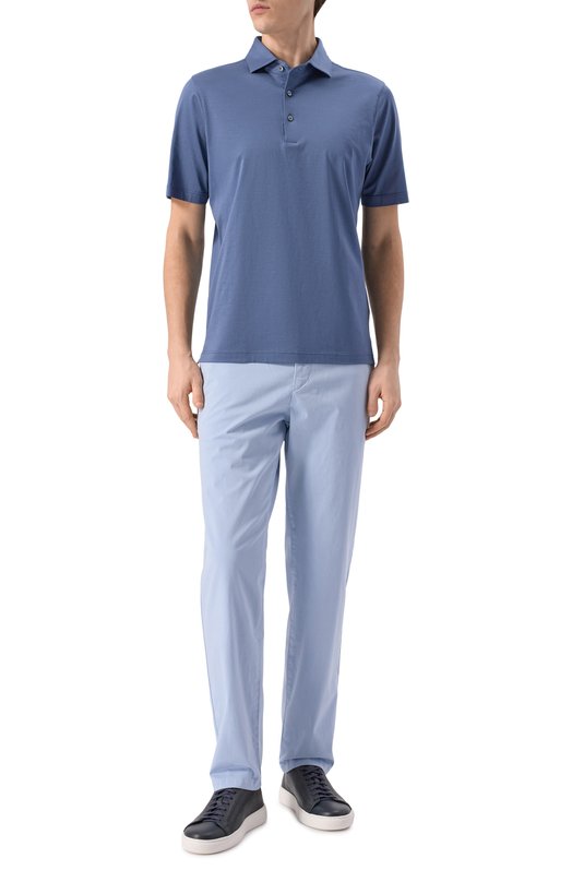 Кожаные кеды H`D`S`N Baracco R0NNY.F.40*/DURANG0 F0RAT0 Синий  R0NNY.F.40*/DURANG0 F0RAT0 Фото 2