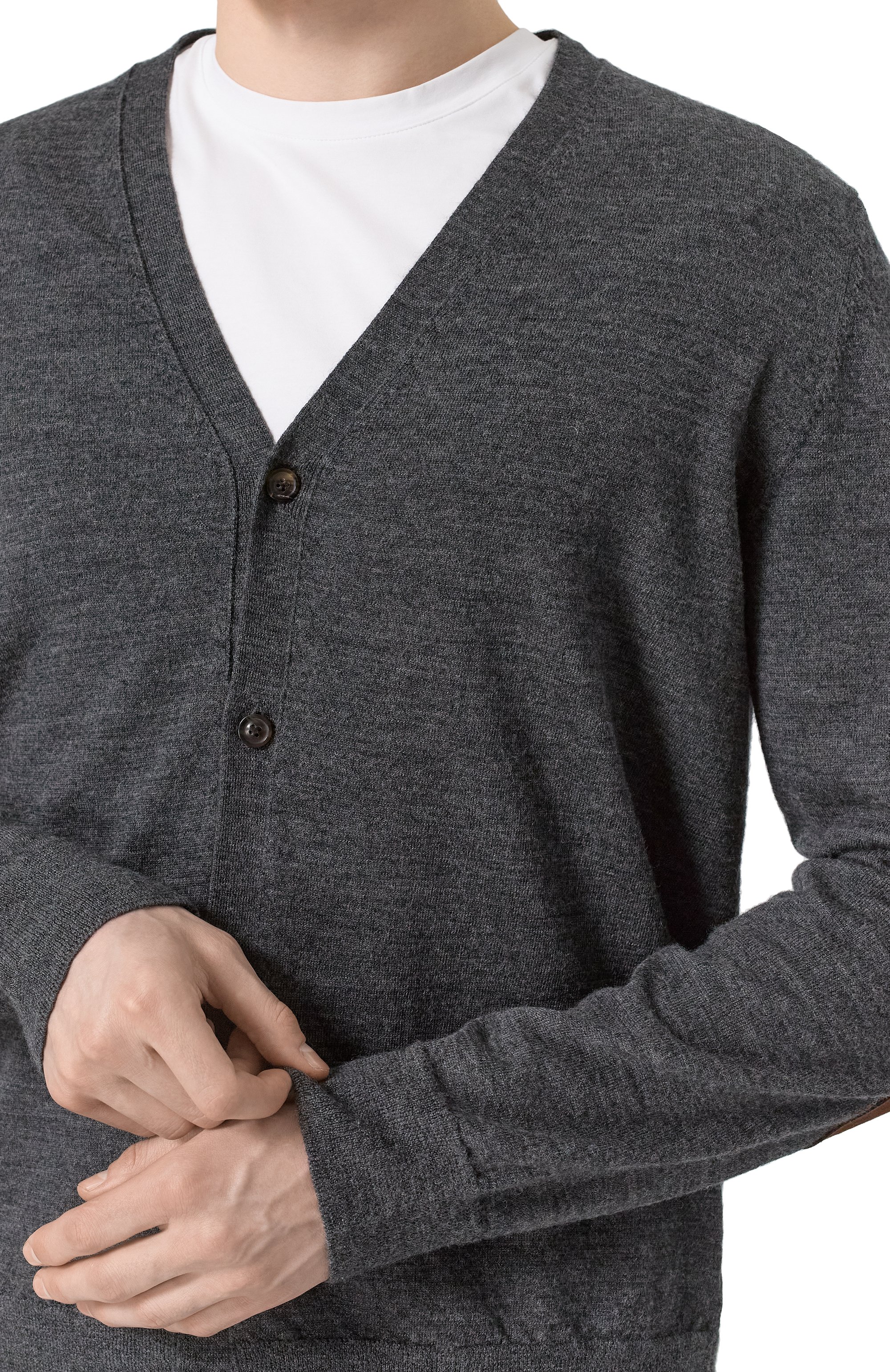 Шерстяной кардиган MAISON MARGIELA, арт. S50HP0027/M13098, фото 5