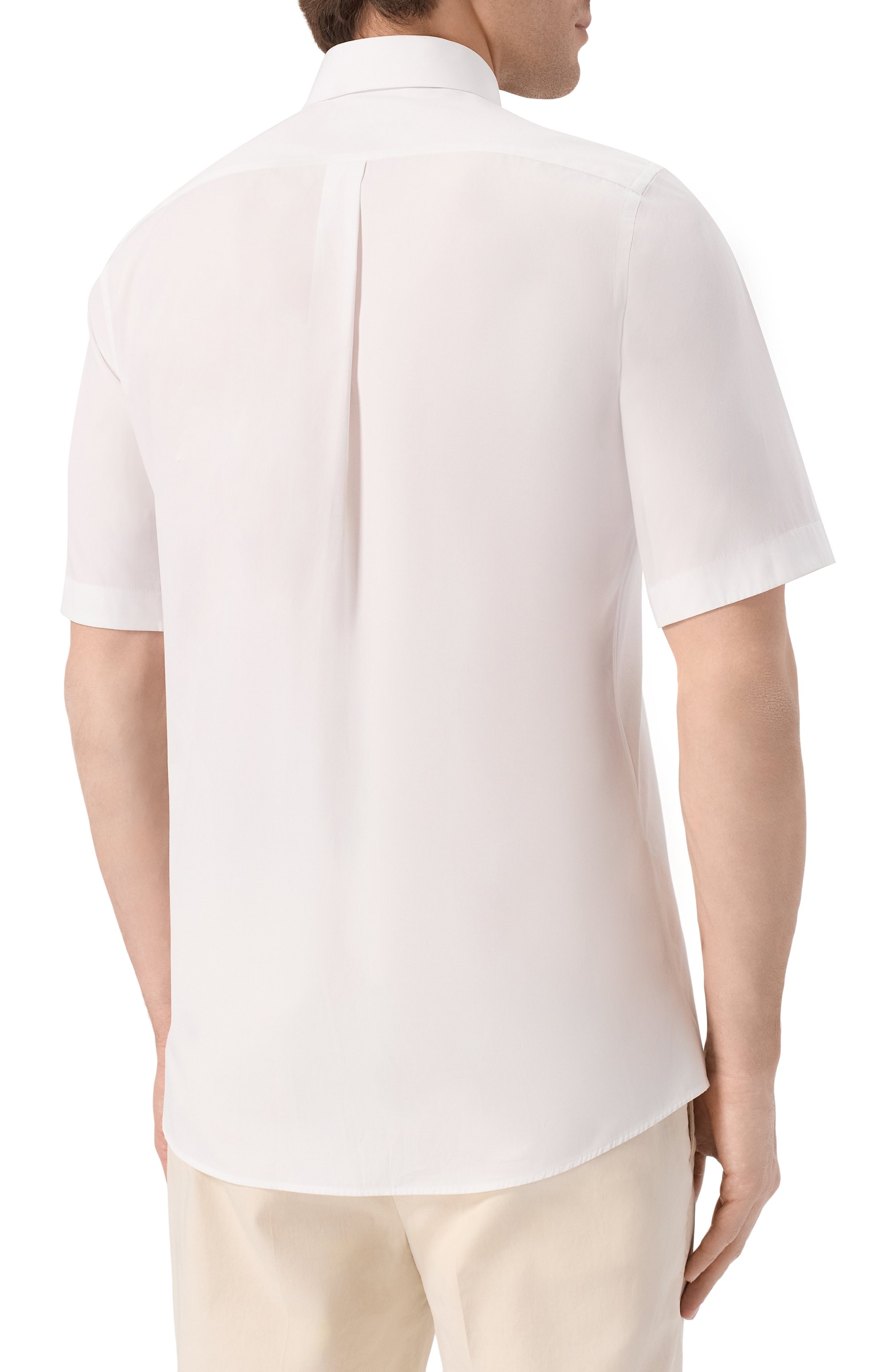 Хлопковая рубашка DOLCE & GABBANA, арт. G5NC5Z/FU5U8, фото 4