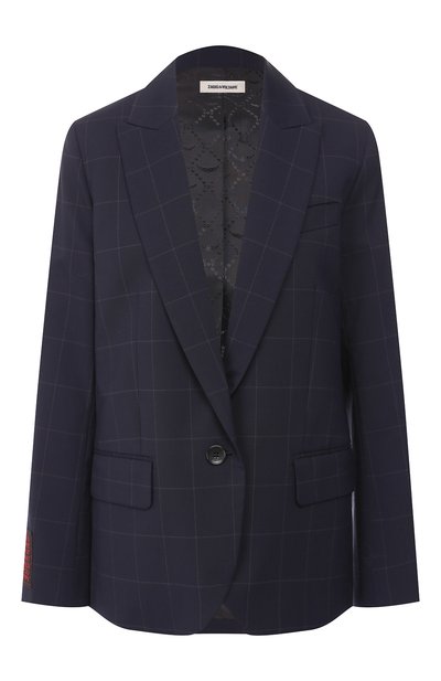 Жакет в клетку ZADIG AND VOLTAIRE, арт. WHCT0202F, фото 1