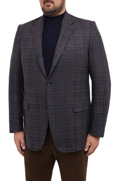 Пиджак из шелка и кашемира CANALI, арт. T11280/CX02819, фото 3