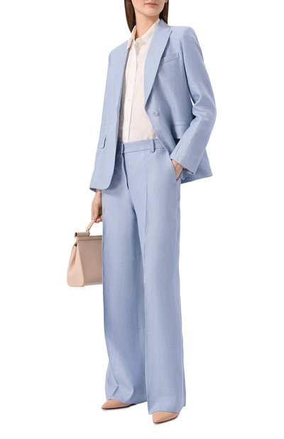 Льняная рубашка WEEKEND MAX MARA, арт. WKDWERNER, фото 2