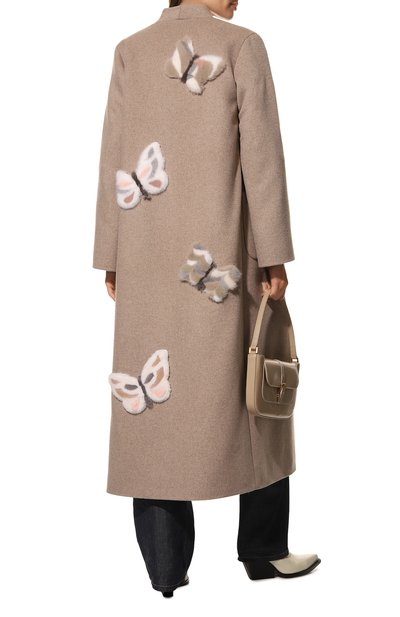 Женское пальто из шерсти и кашемира SEVEN LAB, арт. CX-00.01 beige