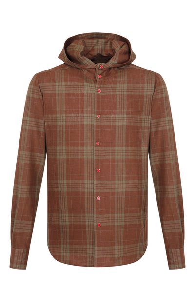 Мужская льняная рубашка KITON, арт. UMCMARH0926910