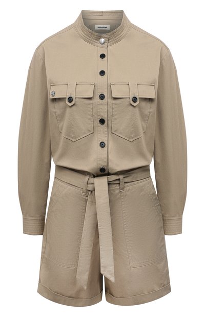 Женский хлопковый комбинезон ZADIG AND VOLTAIRE, арт. SKCT8802F