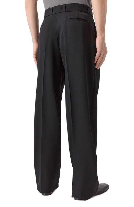 Шерстяные брюки Jil Sander J22KA0272-J40002 Чёрный  J22KA0272-J40002 Фото 4