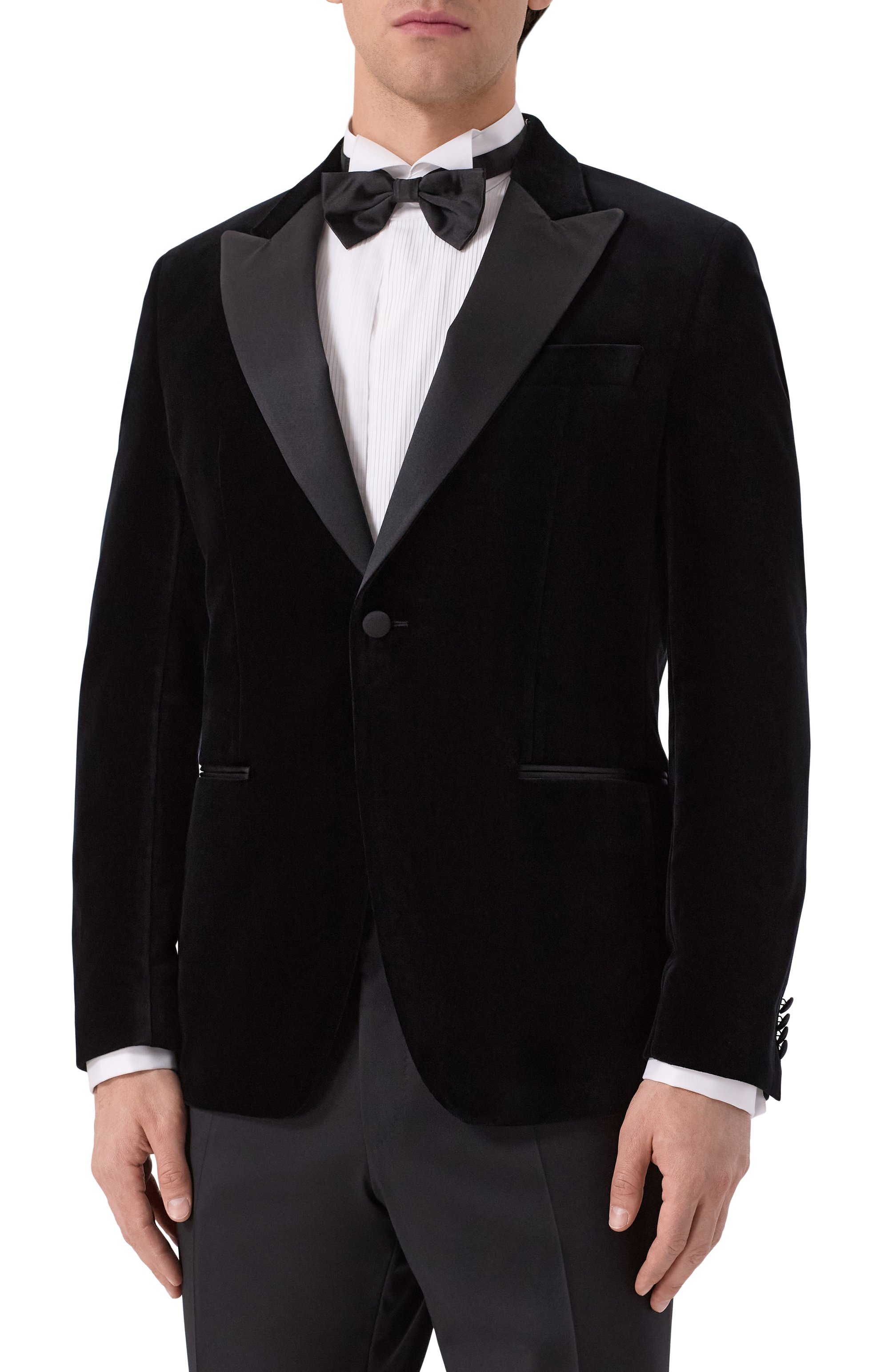 Бархатный смокинг BOSS, арт. 50551552, фото 3