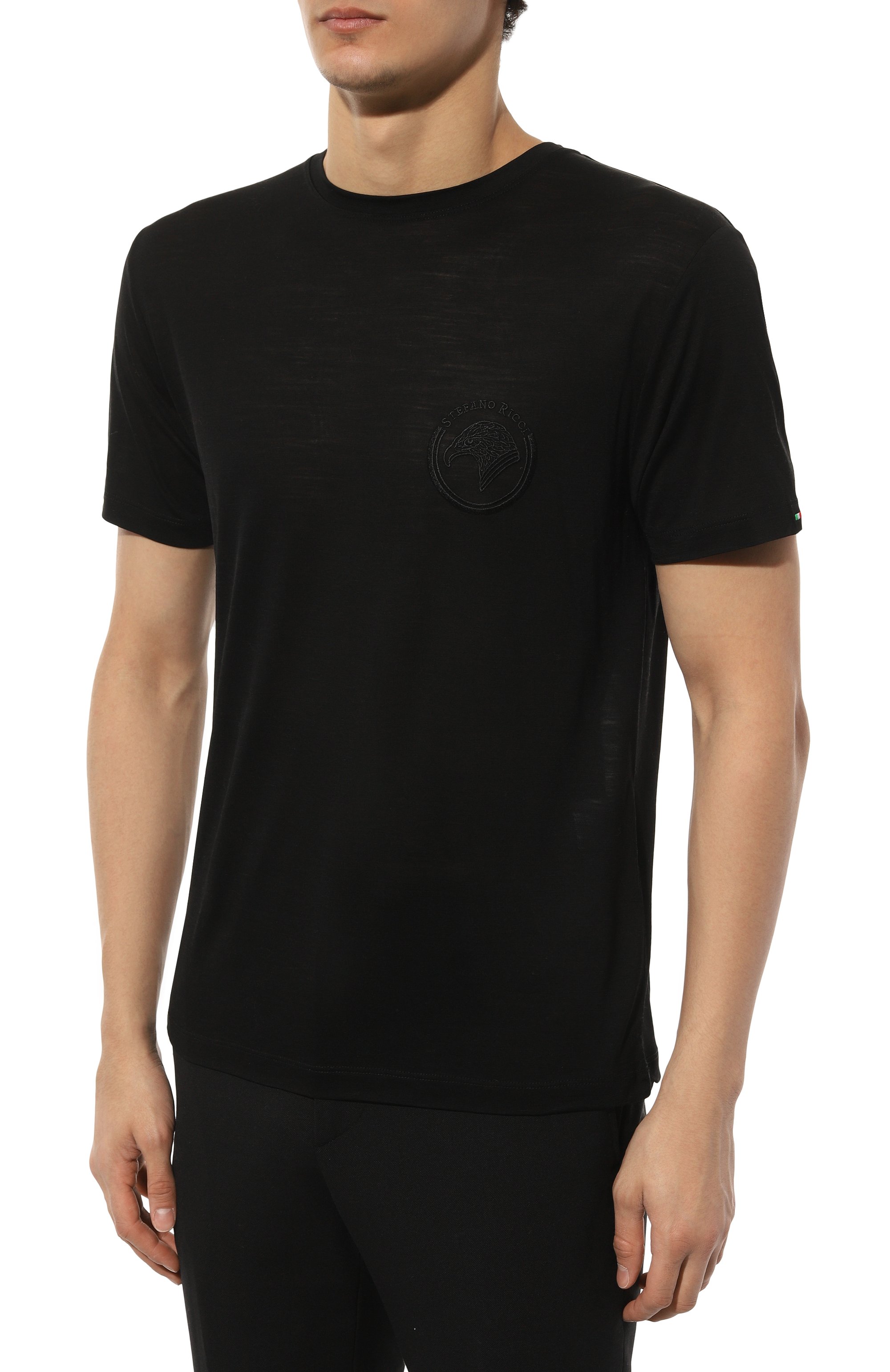 Шерстяная футболка STEFANO RICCI, арт. MNH4103200/WV, фото 3