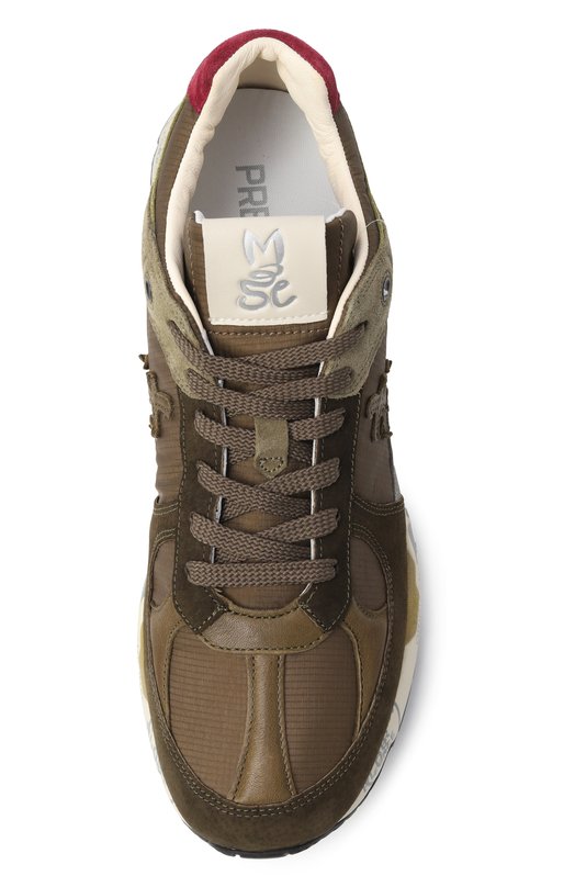 Комбинированные кроссовки Mase Premiata MASE/VAR 7820 Хаки  MASE/VAR 7820 Фото 6