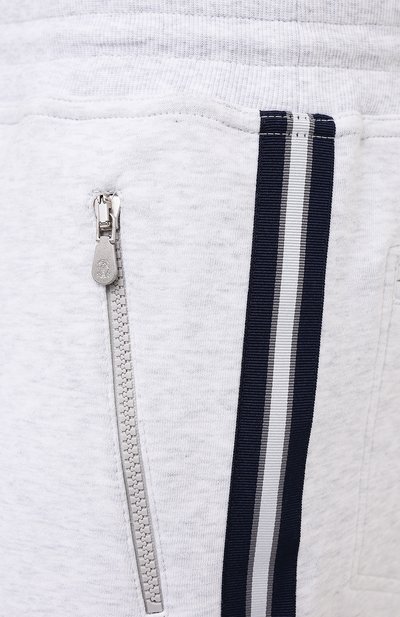 Хлопковые шорты BRUNELLO CUCINELLI, арт. M0T353277G, фото 5