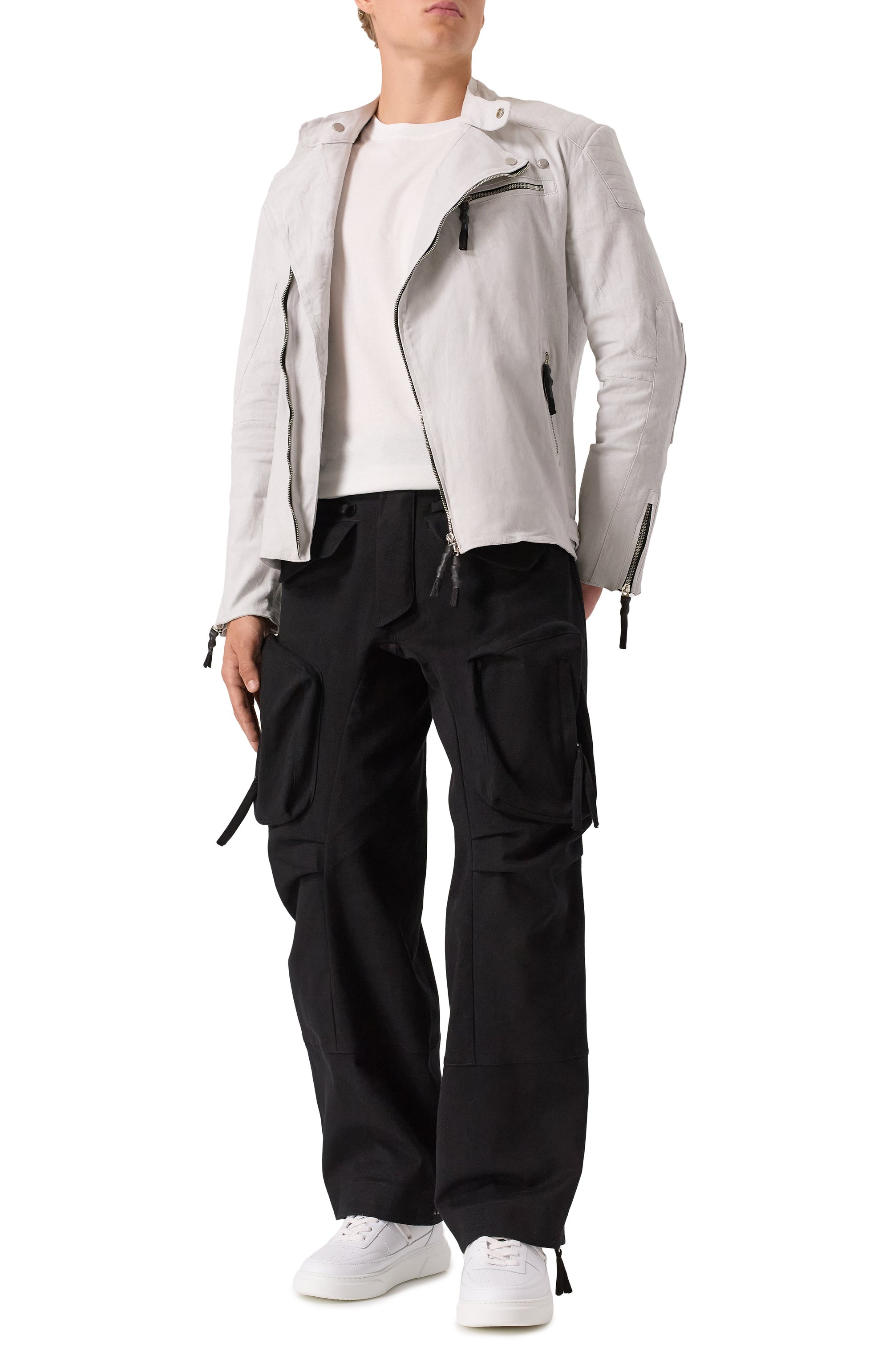 Хлопковые брюки-карго 139DEC, арт. PN508-BK, фото 2