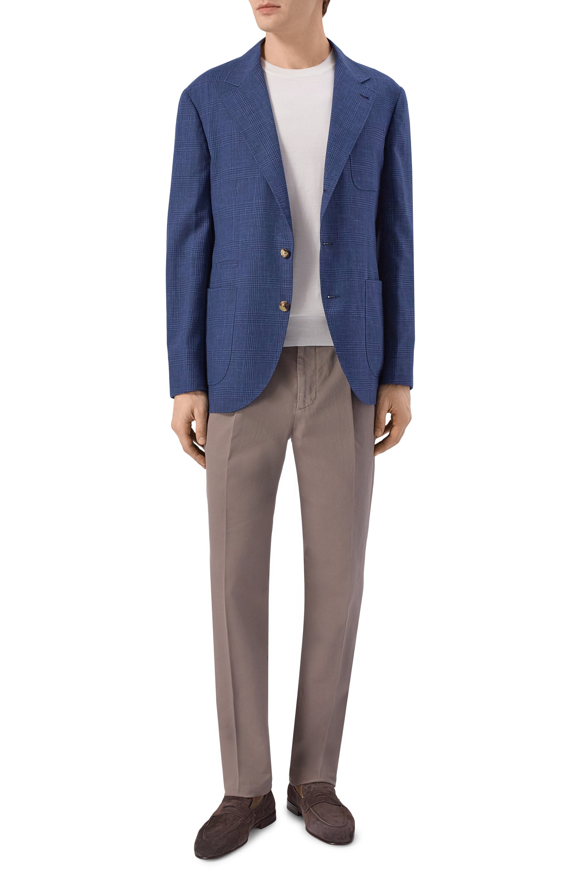 Замшевые пенни-лоферы BRUNELLO CUCINELLI, арт. MZUCAHG730, фото 2