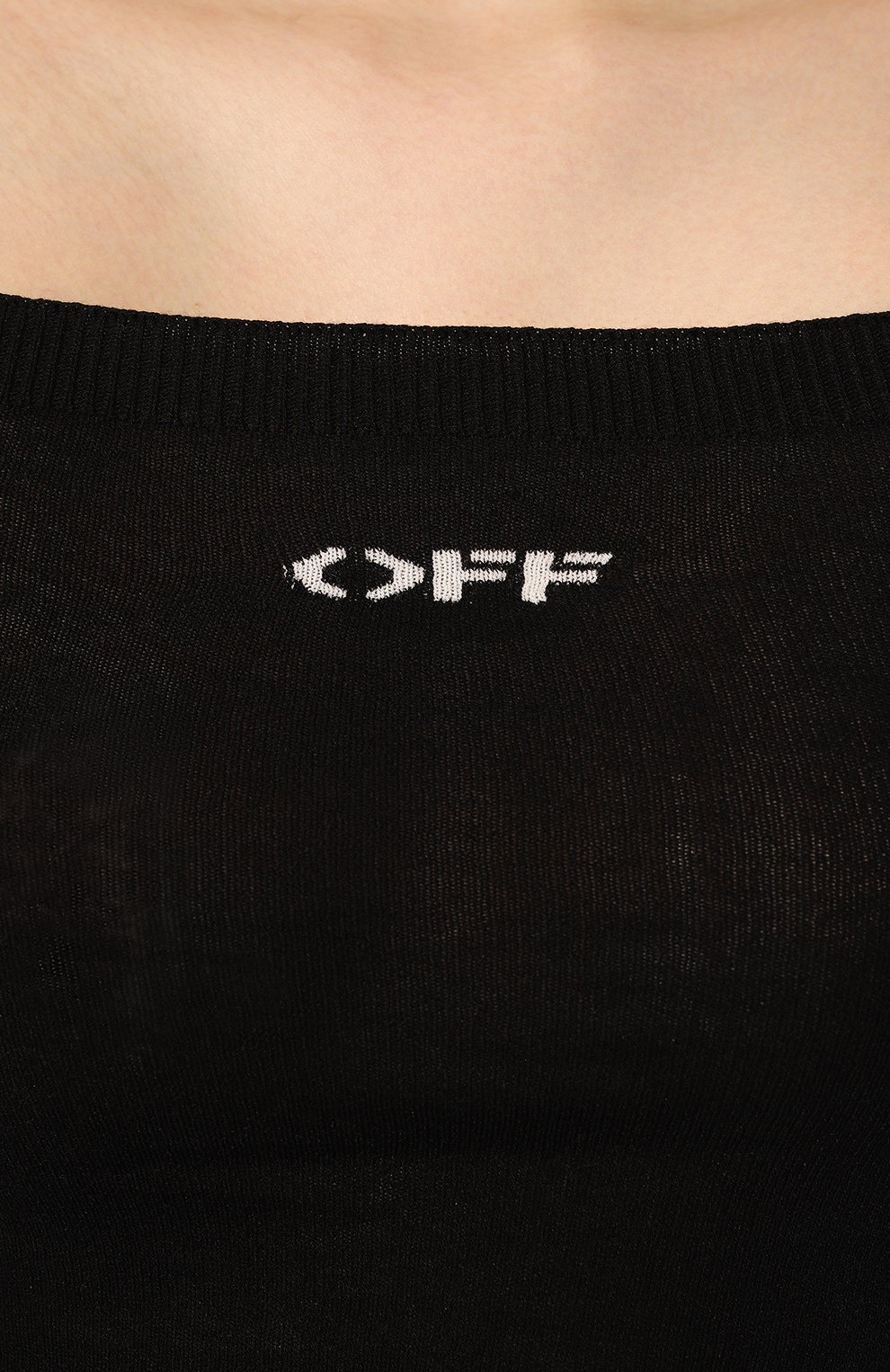 Топ из вискозы OFF-WHITE, арт. 0WHE080S24KNI002, фото 5