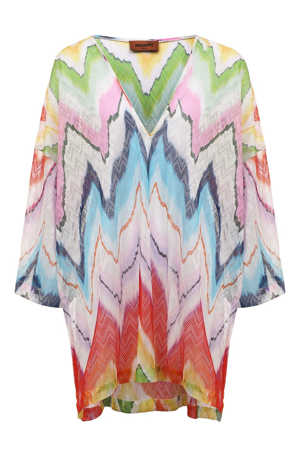Туника MISSONI разноцветного цвета по цене 78050 руб., арт. MS22SQ06/BR00H1, фото 1 Туника MISSONI, арт. MS22SQ06/BR00H1, фото 1