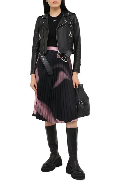 Хлопковая футболка OFF-WHITE, арт. 0WAA065R21JER001, фото 2