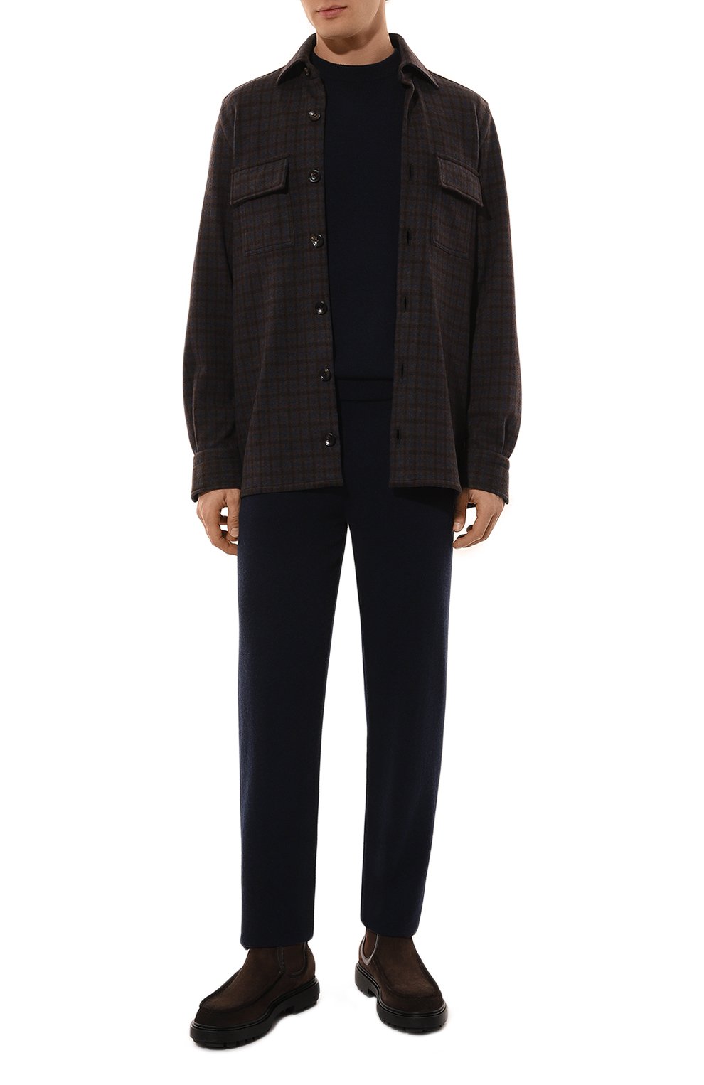 Кашемировые брюки DANIELE FIESOLI, арт. SE9022, фото 2