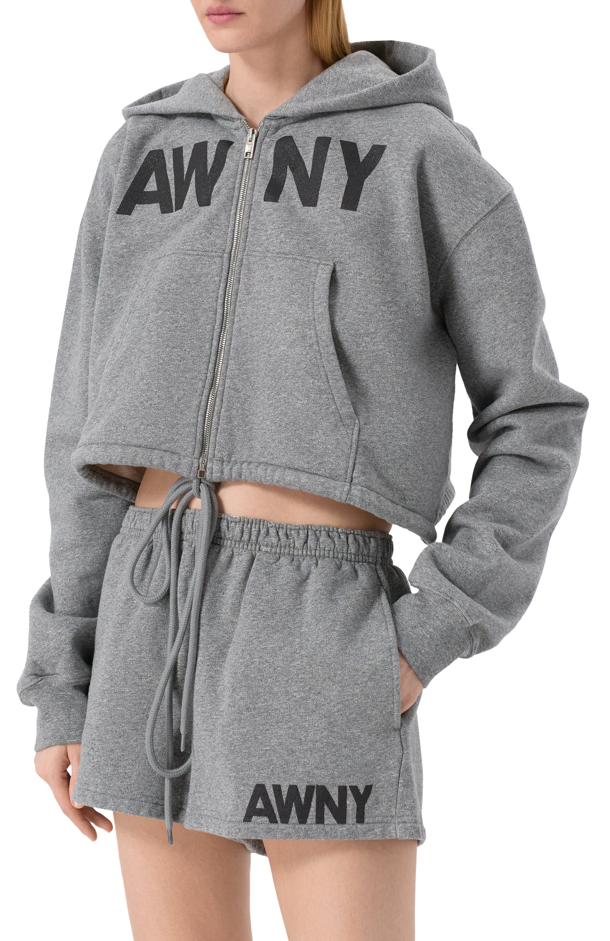 Хлопковая толстовка ALEXANDERWANG.T, арт. 4CC2251553, фото 3