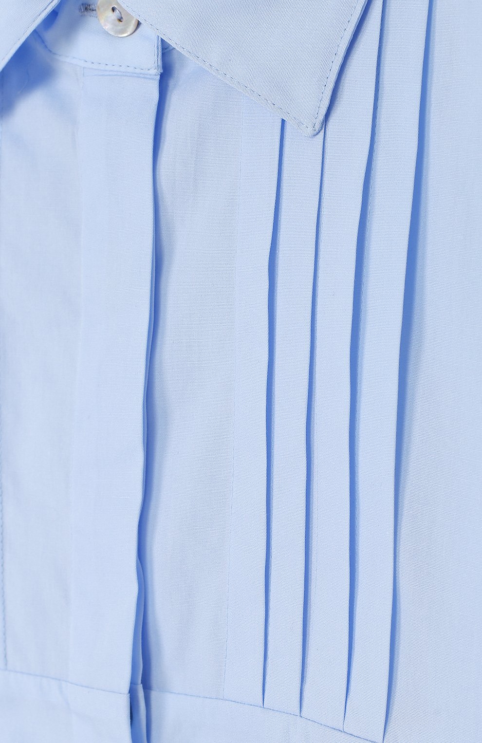 Хлопковое платье-рубашка с защипами CAF, арт. 409-P0/9A-11A, фото 3