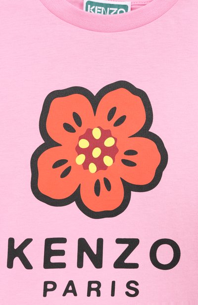 Хлопковая футболка KENZO, арт. K61818, фото 3