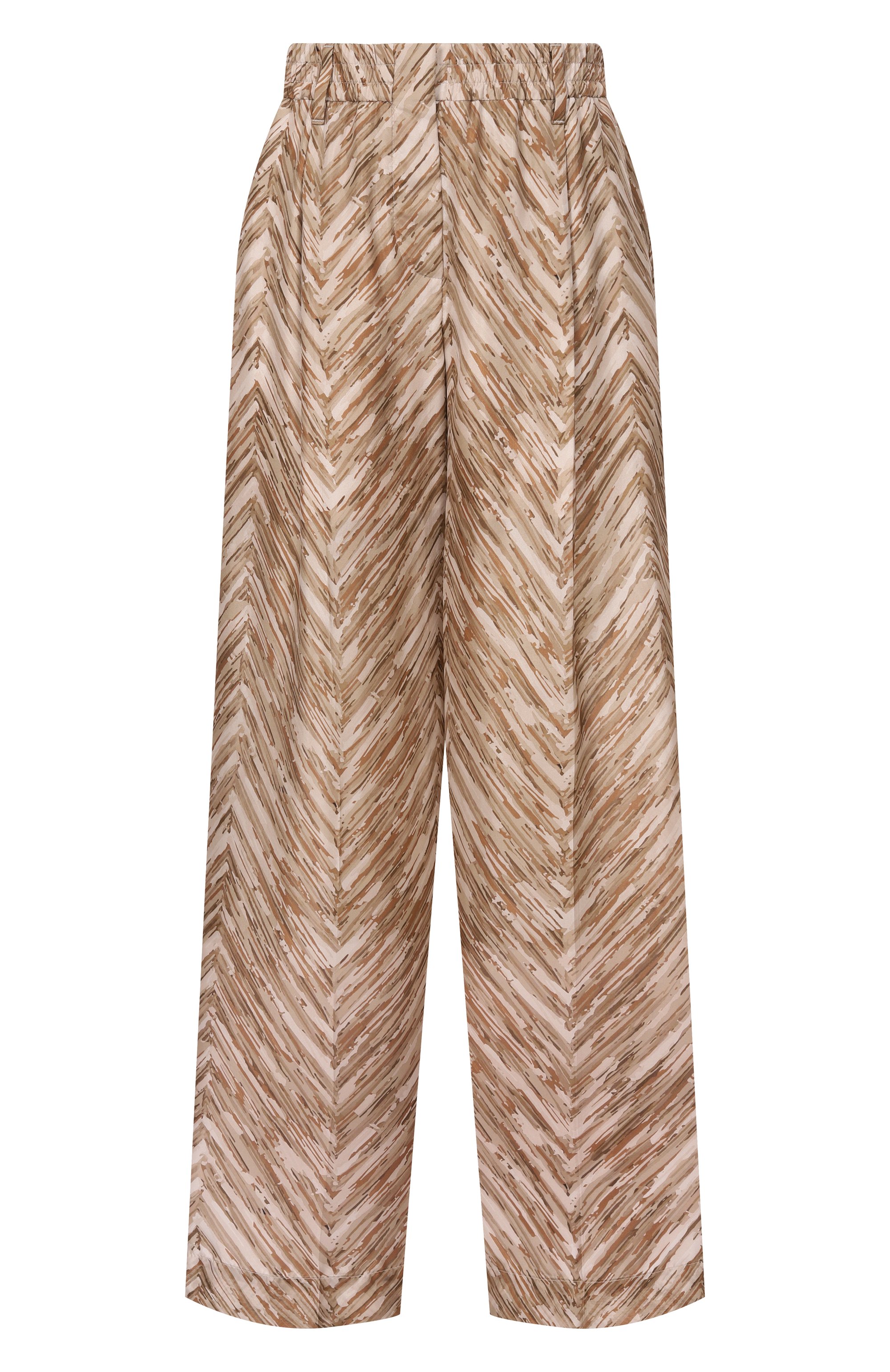 Шелковые брюк и BRUNELLO CUCINELLI, арт. MQ956P9229, фото 1