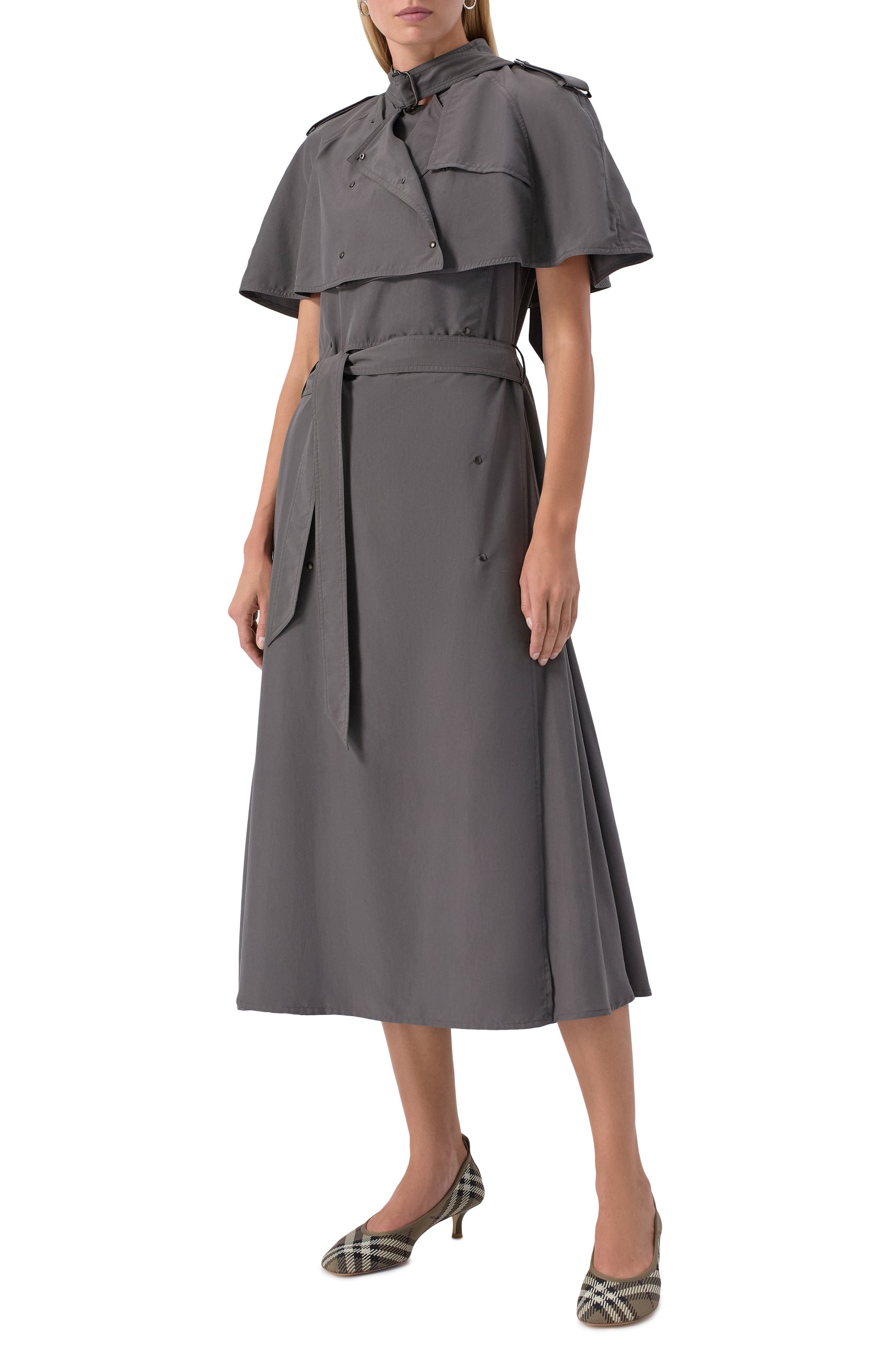 Шелковое платье BURBERRY, арт. 8109074, фото 2