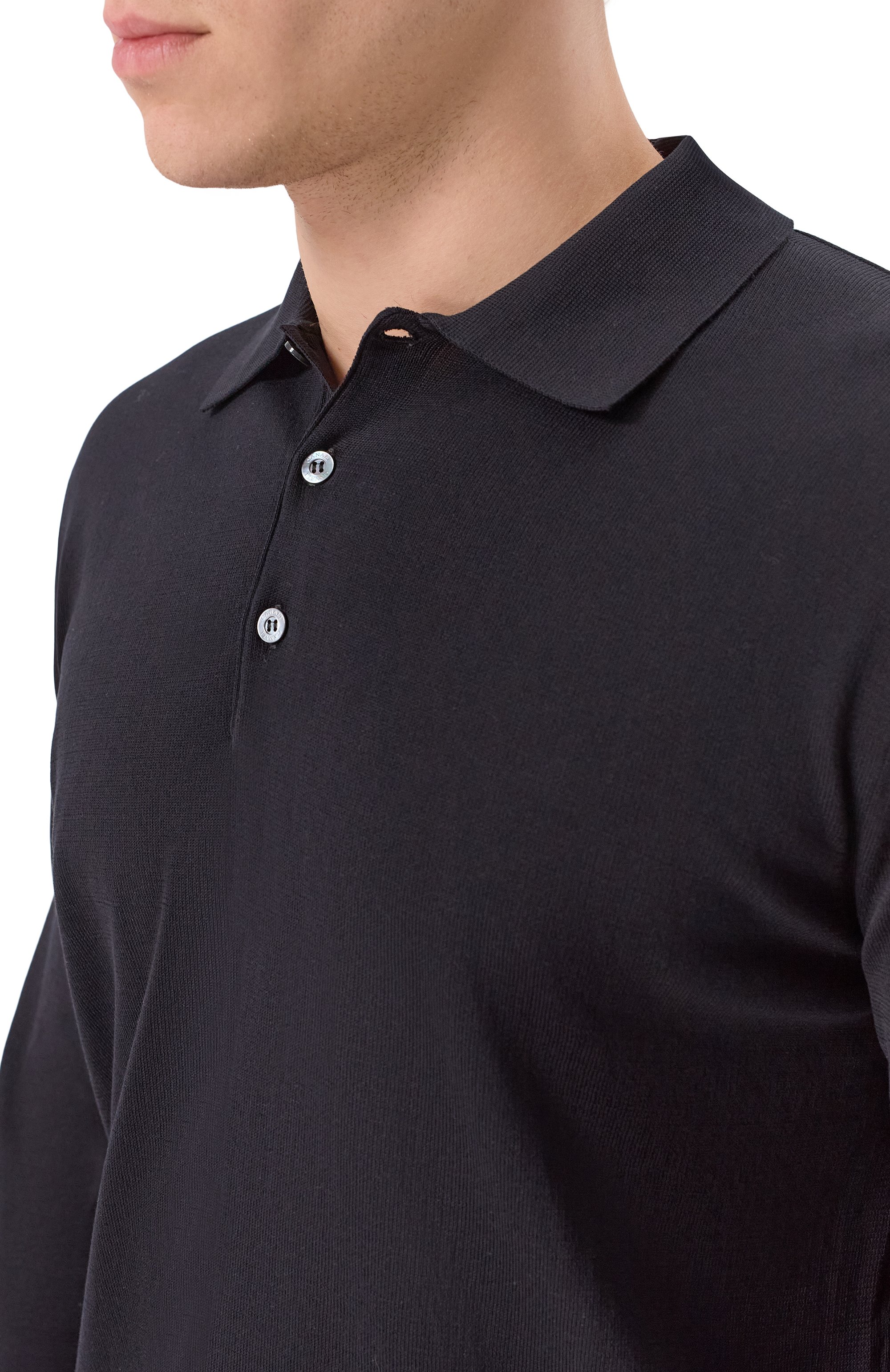 Хлопковое поло CANALI, арт. C0017/MK02459, фото 5