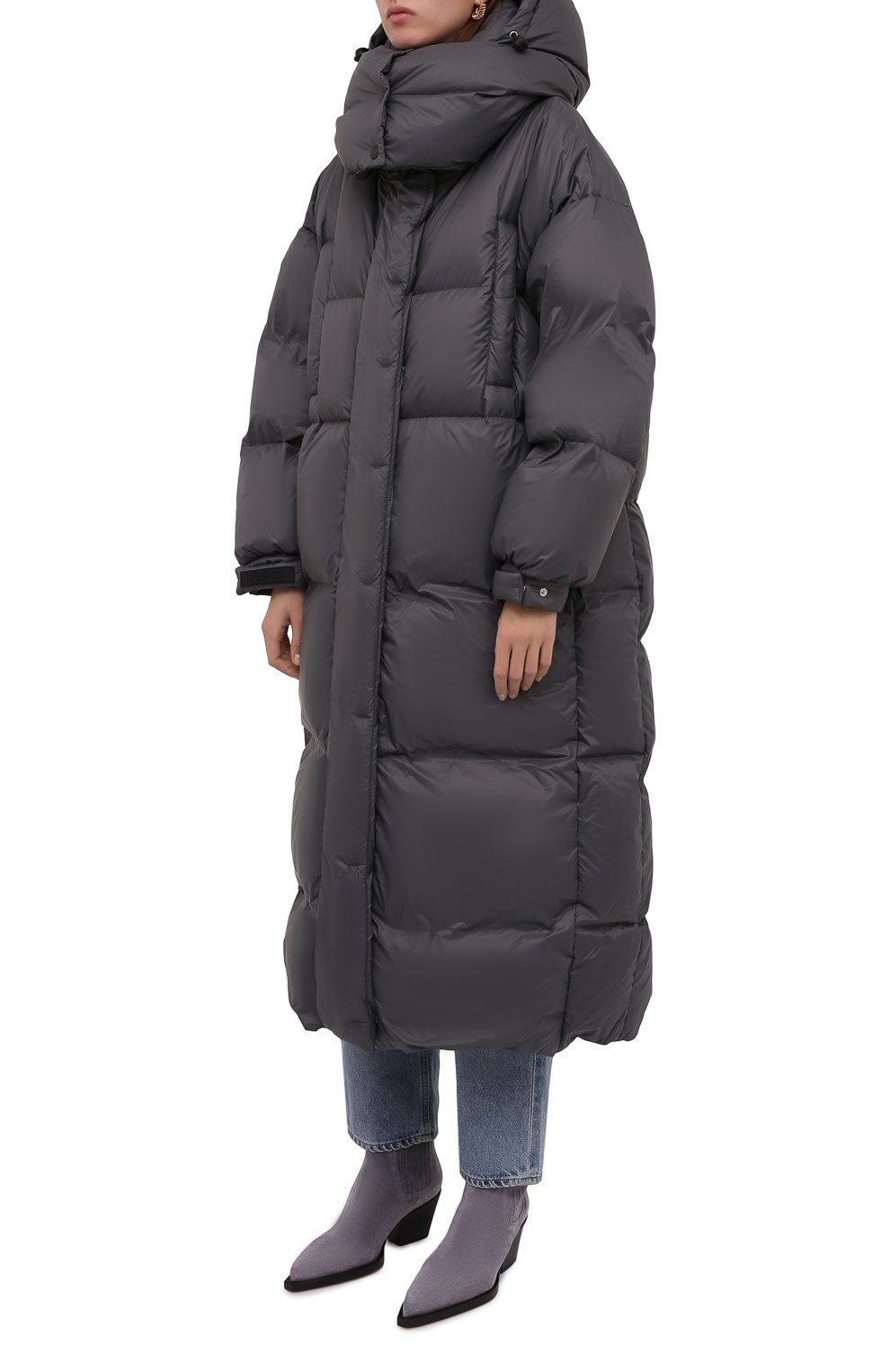 Пуховик BACON серого цвета по цене 129000 руб., арт. PUFFA RING 120 SUPERWALT, фото 3 Пуховик BACON, арт. PUFFA RING 120 SUPERWALT, фото 3