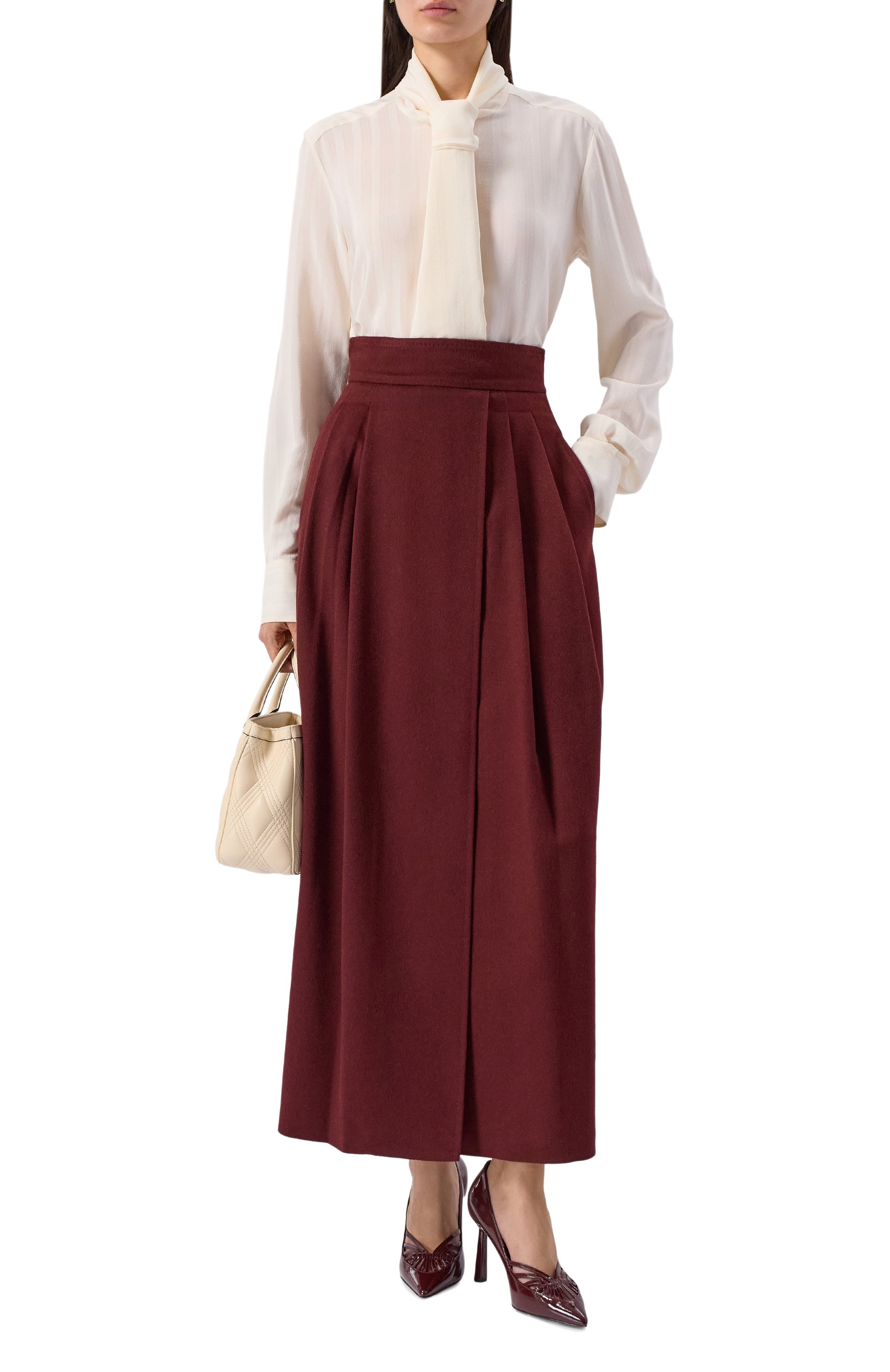 Шерстяная юбка MAX MARA, арт. ZATTERA, фото 2